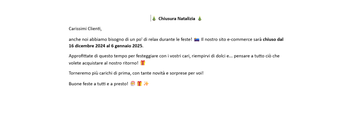 Chiusura Natalia